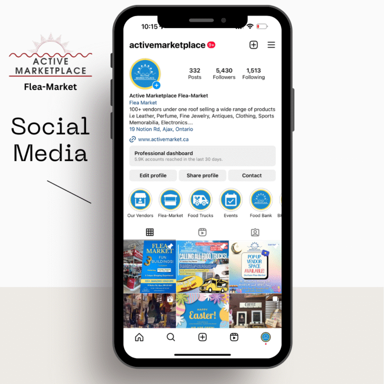 Active Marketplace Flea Market project