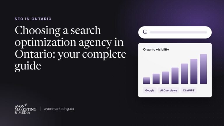 Choosing a search optimization agency in Ontario